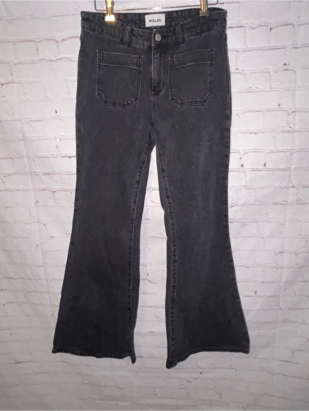 ROLLA'S Sailor Low Rise Flare jeans size 28